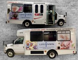 Life NWPA / CATA – bus wrap