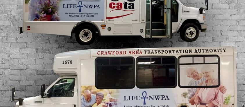Life NWPA / CATA – bus wrap