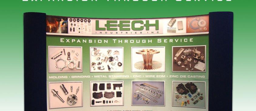 Leech Industries Inc. Trade Show Display