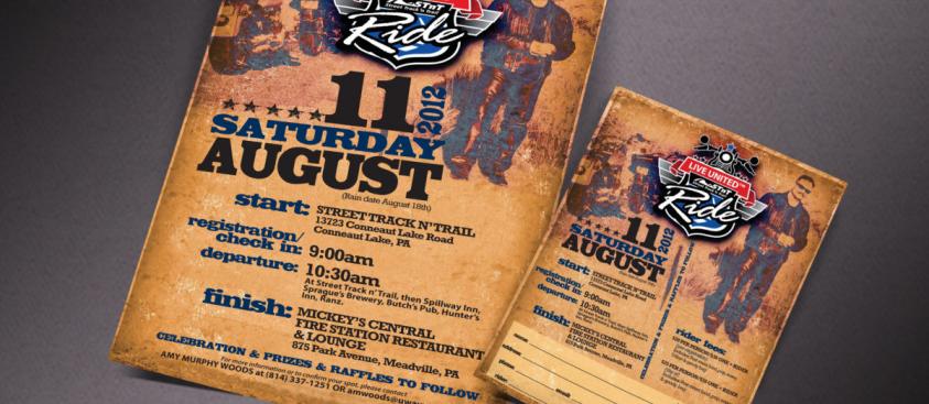 United Way/STNT – Ride Poster/Flyer