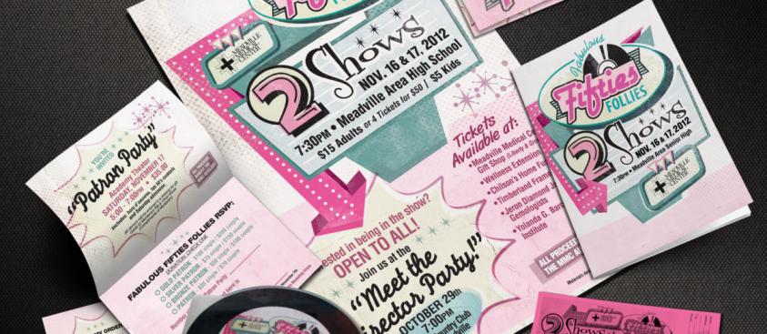 MMC – Fab 50 Follies Poster/CD/Tickets/Invite/Program