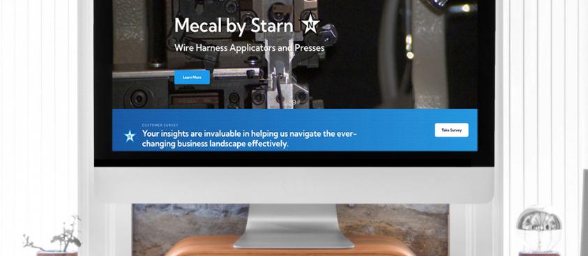 Mecal by Starn – Website Design