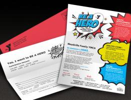 YMCA – be a hero campaign – letter