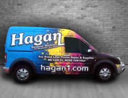 Hagan Business Machines Vehicle Wrap