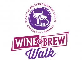 Meadville Chamber Wine & Brew Walk Logo