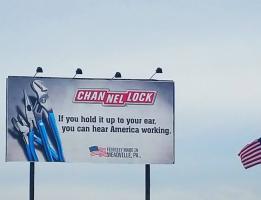 Channellock “Listen Closely” Billboard