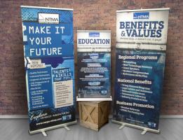 NTMA – Standing/Table Banners