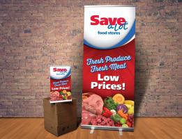 Save-A-Lot – Standing/Table Banners