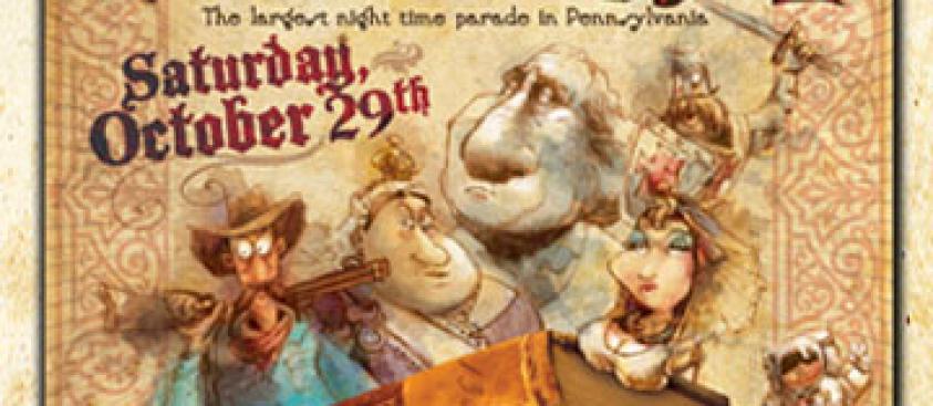 Meadville Halloween Parade Poster