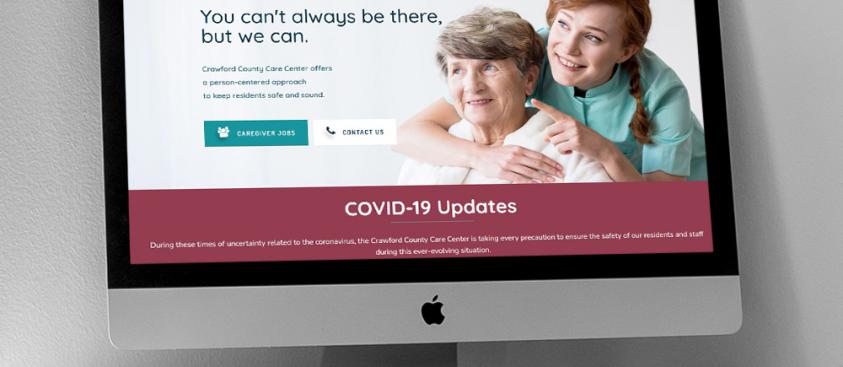 Crawford County Care Center – web design