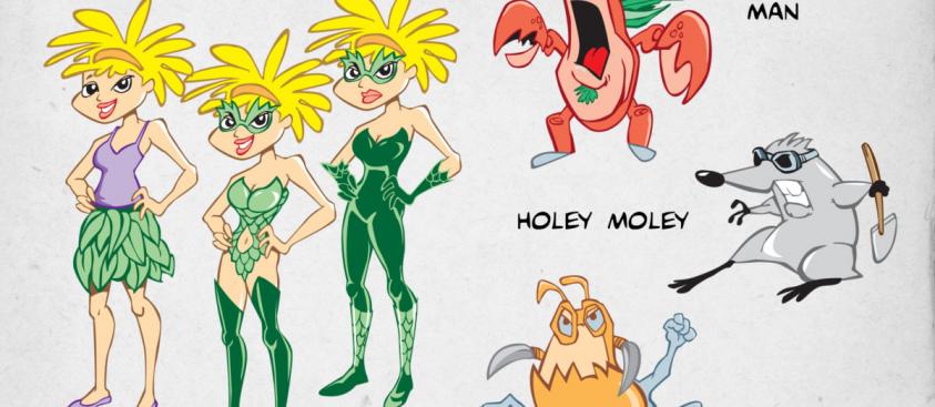 Jason Howles Landscaping – Character Design