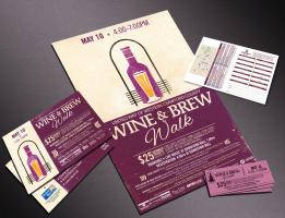 United Way – Wine & Brew Walk Event Materials