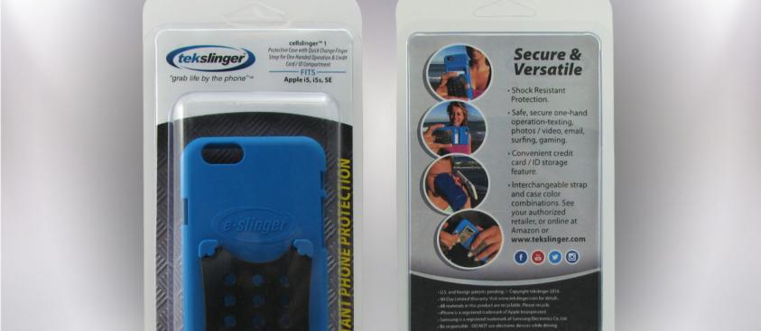 TekSlinger – Cell Phone Accessory Pkg Design