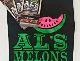 Al’s Melons Brochures & T-Shirts