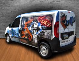 Nutec – Vehicle Wrap (side/back view)