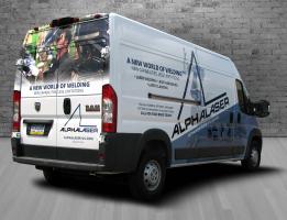 ALPHALASER – Vehicle Wrap 1
