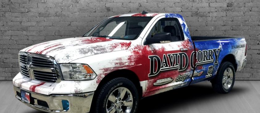 David Corry Cars – Vehicle Wrap