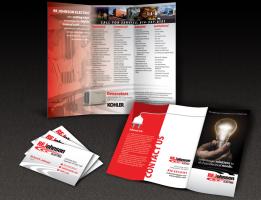 RE Johnson – Trifold Brochure/Business Cards