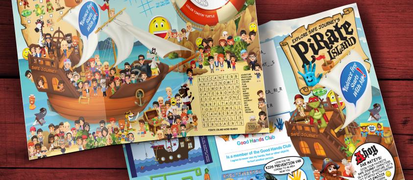 Safe Journey – trifold placemat