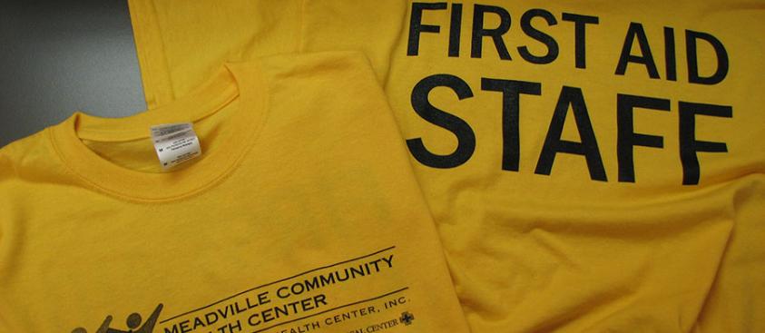 Meadville Community Health Center T-shirts