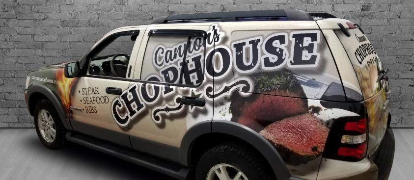 Cannon’s Chophouse – Vehicle Wrap 2