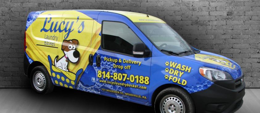 Lucy’s Laundry Vehicle Wrap