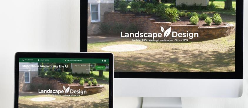 Stubenhofer Landscaping, Erie PA – Web Design