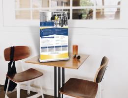 Miller Brother Staffing – Mini Table Top Banner