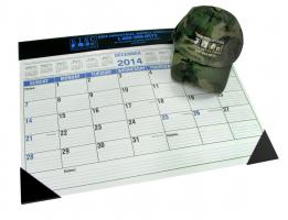 EISC Calendar & Camouflage Hat Promotional Items
