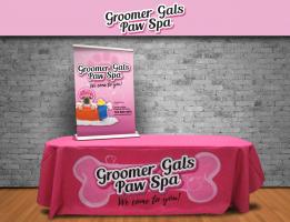 Groomer Gals – Table Stand/Throw