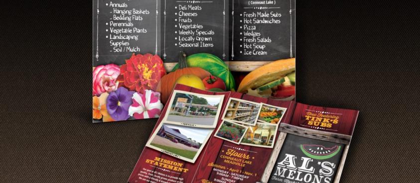Al’s Melons – Trifold Brochure