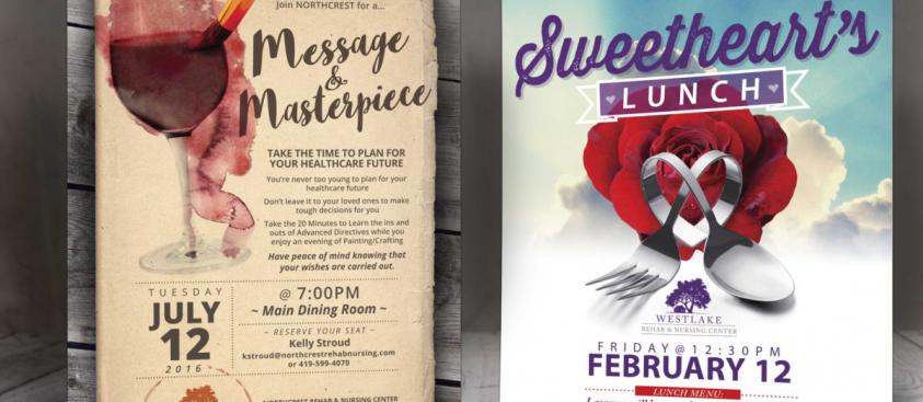 Northcrest / Westlake Promotional Events Flyer