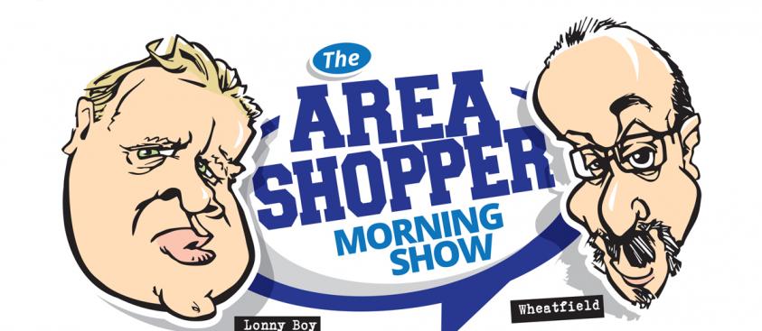 Area Shopper – Morning Show Caricature Logo