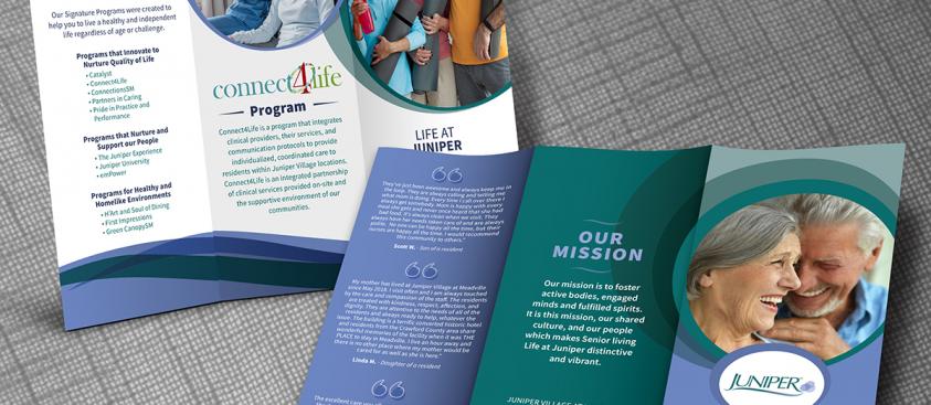 Juniper – Brochure design