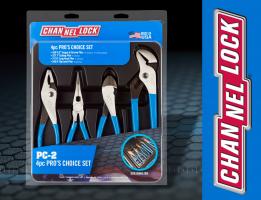 Channellock – PC-2 4pc Pro’s Choice Set – PACKAGING