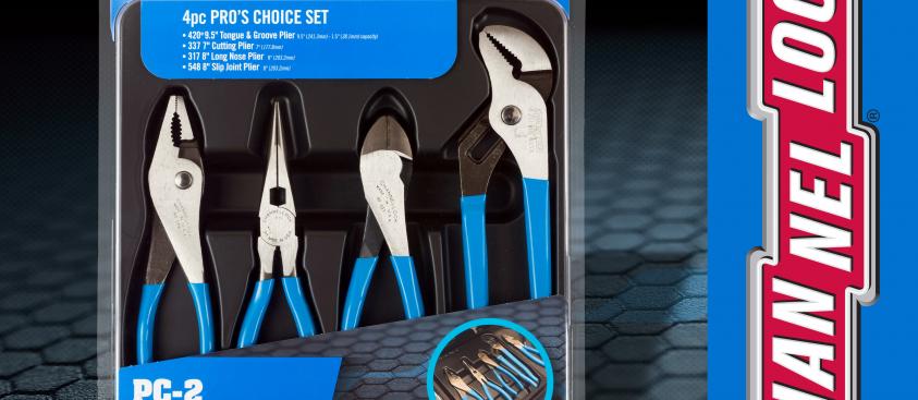 Channellock – PC-2 4pc Pro’s Choice Set – PACKAGING
