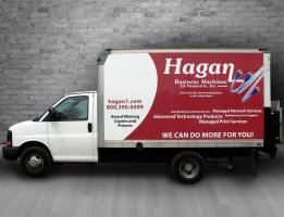 Hagan Business Machines Truck Wrap