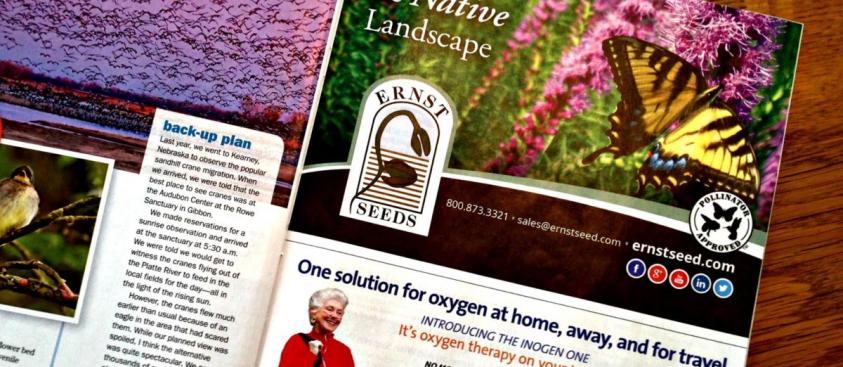 Ernst Seeds Magazine Ad