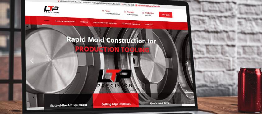 LTP Precision – website design