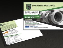 Corry Manufacturing Co. – Open House Postcard