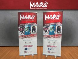 Meadville Area Recreation Complex – Retractable Standing Banner
