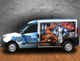 Nutec – Vehicle Wrap (side view)