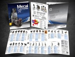 Mecal by Starn – trifold product catalog