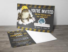 Heritage Village Invitation Postcard