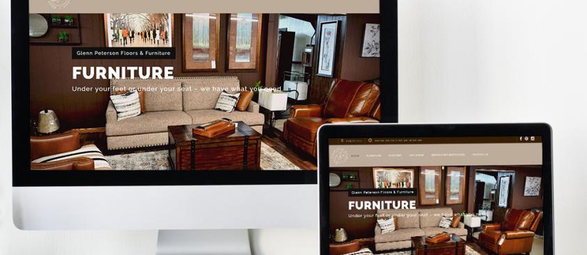 Glenn Peterson Floors & Furniture – Website Design
