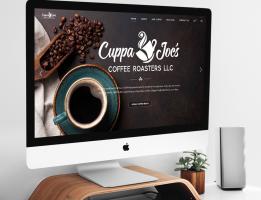 Cuppa Joe’s – website design