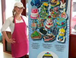 Confections of a Cake Lover Retractable Banner Stand