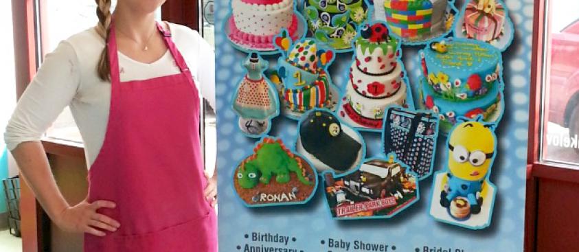 Confections of a Cake Lover Retractable Banner Stand