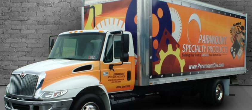 Paramount Die Corporation Vehicle Wrap