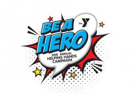 YMCA – be a hero campaign – be a hero logo